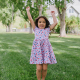 Classic Twirl Dress in Pink Celebration