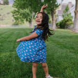 Day Dress in Blue USA