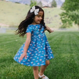 Day Dress in Blue USA