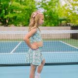 Ashlyn Athletic Set in Wildflower Grid