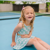 Ashlyn Athletic Set in Wildflower Grid