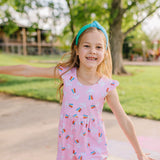 Macie Romper in Take Flight