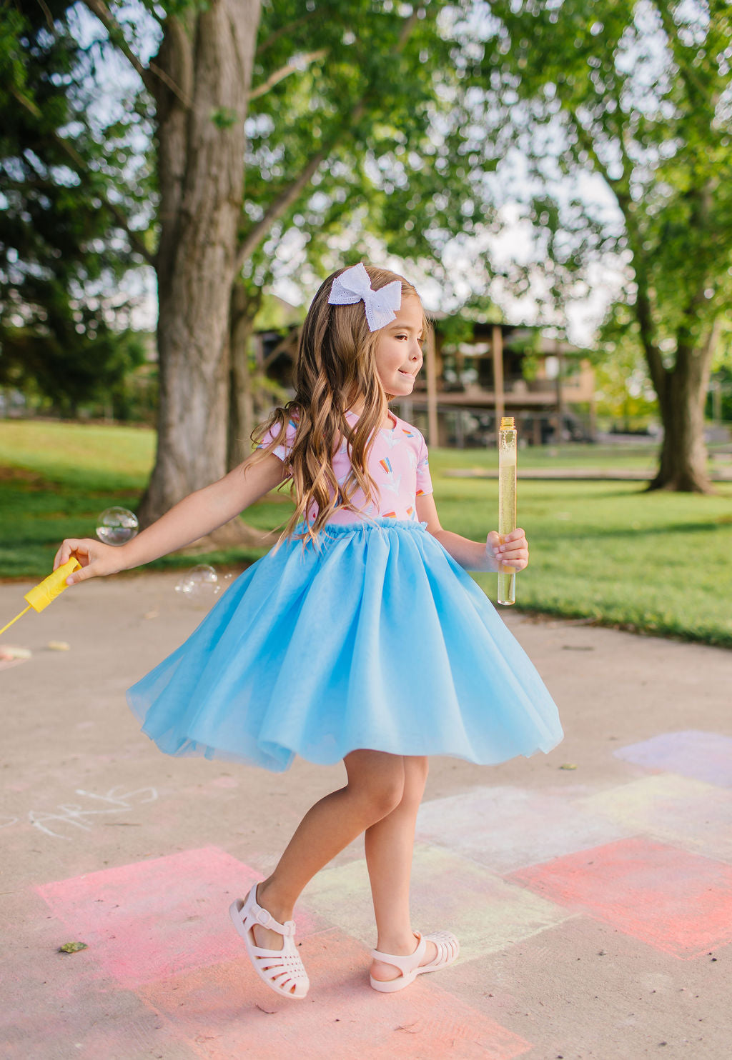 Tutu Dress in Take Flight – Ollie Jay