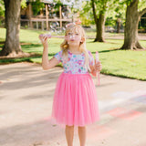 Tutu Dress in Serenity Floral
