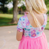 Tutu Dress in Serenity Floral