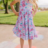 Sofia Dress in Serenity Floral