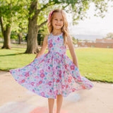 Sofia Dress in Serenity Floral