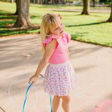 Tulle Skirt in Rainbow Butterfly
