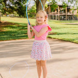 Tulle Skirt in Rainbow Butterfly
