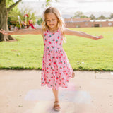 Tank Dress in Strawberry Dream