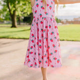 Tank Dress in Strawberry Dream