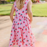 Tank Dress in Strawberry Dream