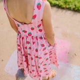 Tank Dress in Strawberry Dream