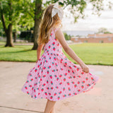 Tank Dress in Strawberry Dream