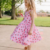 Tank Dress in Strawberry Dream