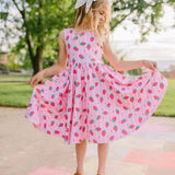 Tank Dress in Strawberry Dream