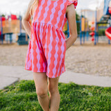 Macie Romper in Crinkle