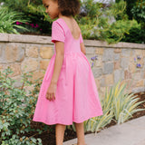 Day Dress in Bubblegum