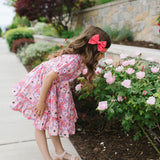 Aura Poplin Dress in Love is Blooming