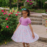 Rose Dress in Candy Hearts