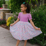 Rose Dress in Candy Hearts