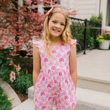 Ruffle Romper in Horse Shoe