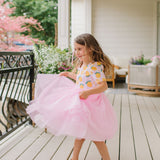 Tutu Puff Dress in Lemonade