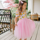 Tutu Puff Dress in Lemonade