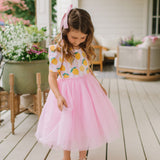 Tutu Puff Dress in Lemonade