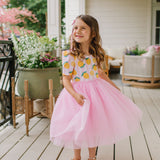 Tutu Puff Dress in Lemonade