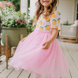 Tutu Puff Dress in Lemonade
