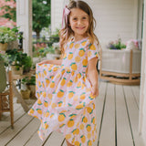 Classic Twirl Dress in Lemonade