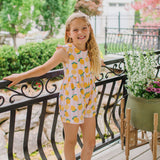 Macie Romper in Lemonade