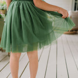 Tutu Dress in Pure Luck