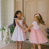 Tutu Dress in Ditsy Bunny