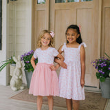 Valerie Dress in Ditsy Bunny