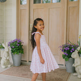 Valerie Dress in Ditsy Bunny