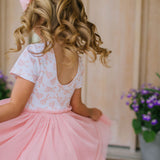 Tutu Dress in Ditsy Bunny