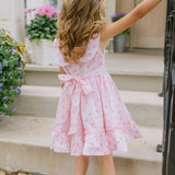Lara Poplin Dress in Peach of my Heart