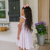 Valerie Dress in Ditsy Bunny