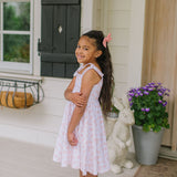 Valerie Dress in Ditsy Bunny