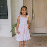 Valerie Dress in Ditsy Bunny