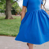 Day Dress in Deep Sea