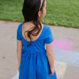 Day Dress in Deep Sea