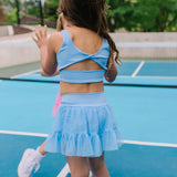 Ashlyn Athletic Set in Sky Blue