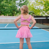 Ashlyn Athletic Set in Carnation Pink