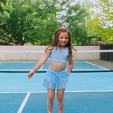 Ashlyn Athletic Set in Sky Blue