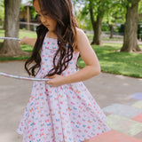 Camila Dress in Rainbow Butterfly