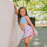 Ashlyn Athletic Set in Serenity Floral