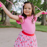 Tulle Skirt in Strawberry Dream